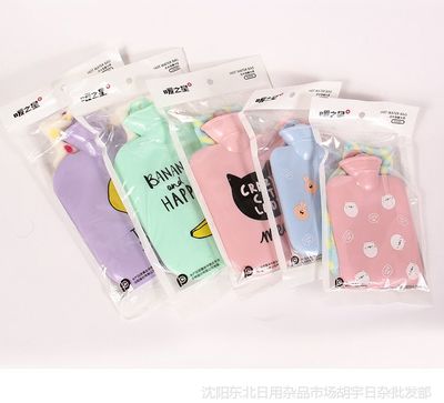 可爱与温暖的双重奏 韩版卡通毛绒暖水袋全解析